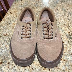 Vans Shoes. Size: 10.5. Tan suede and leather.